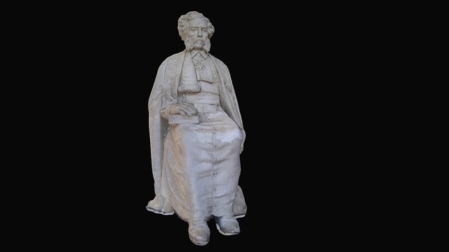 Estátua Dr. Januário de Faria 3D Model