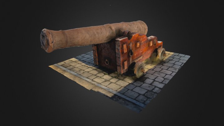 Canó del Port De Tarragona 3D Model
