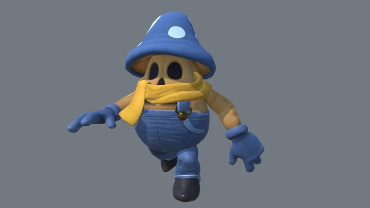 MUSHROOM MASCOT - FNAF SECRET OF THE MIMIC 3D Model
