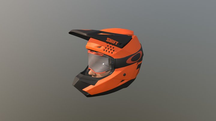 2018 Shift Helmet By 72 69 70 3D Model