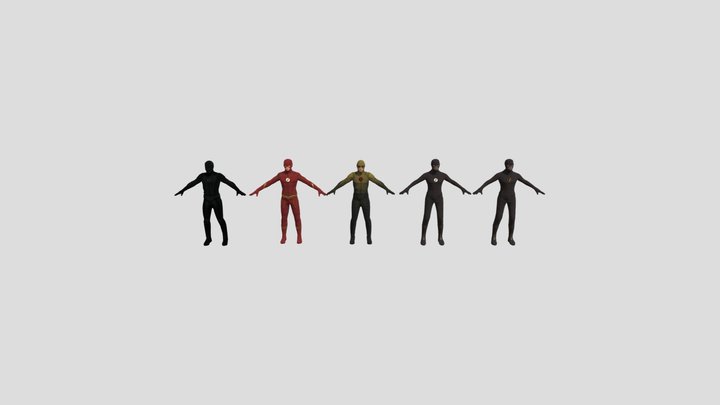 All CW Skins 3D Model