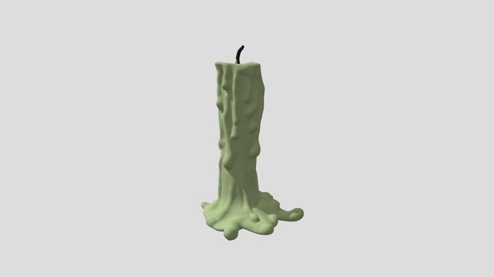 Candle 3D Model