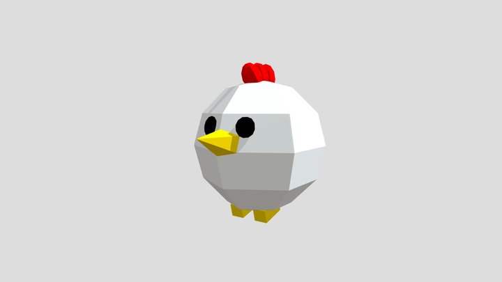 Galinha🐔 3D Model