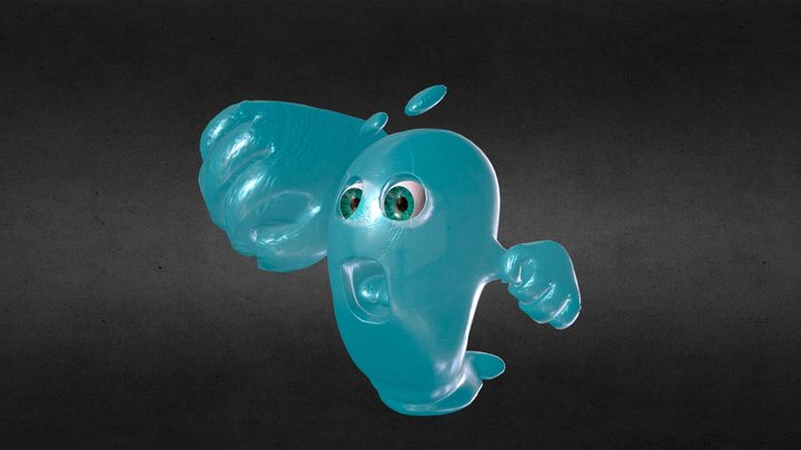 Slime. 3D Model