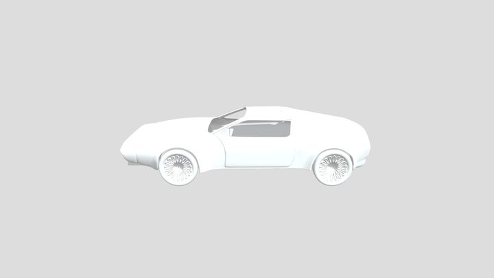 GMC_ Delorian_001 3D Model