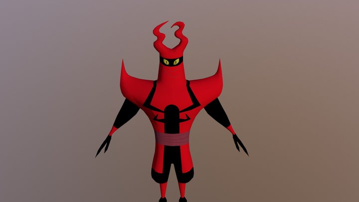 Minion Of Aku 3D Model