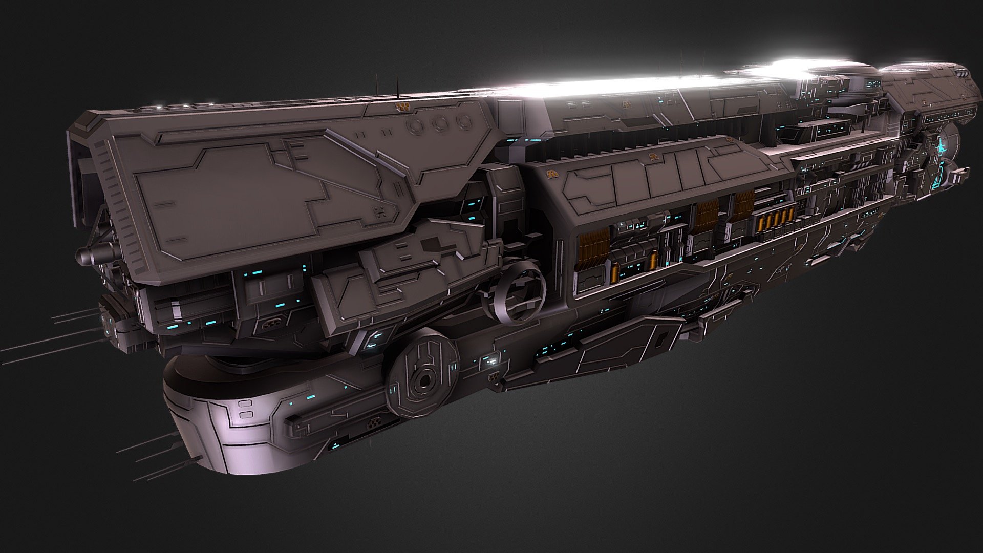 UNSC Infinity - Download Free 3D model by gavinpgamer1 [0a4fc6f ...