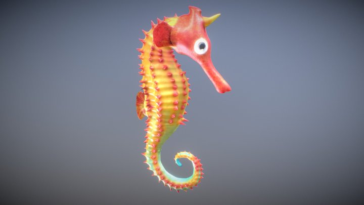 CABALLITO DE MAR 3D Model