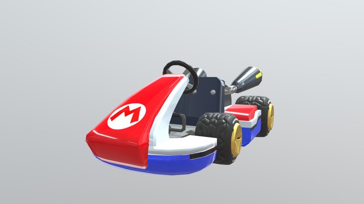 Mario Kart 8 - Standard Kart 3D Model