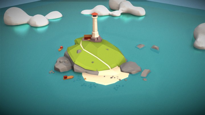 Lowpoly Island