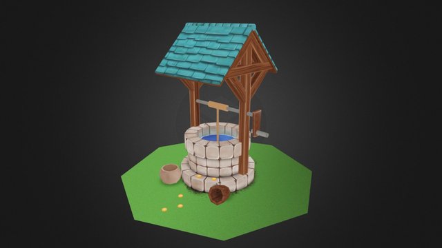 Water Well 3D Model