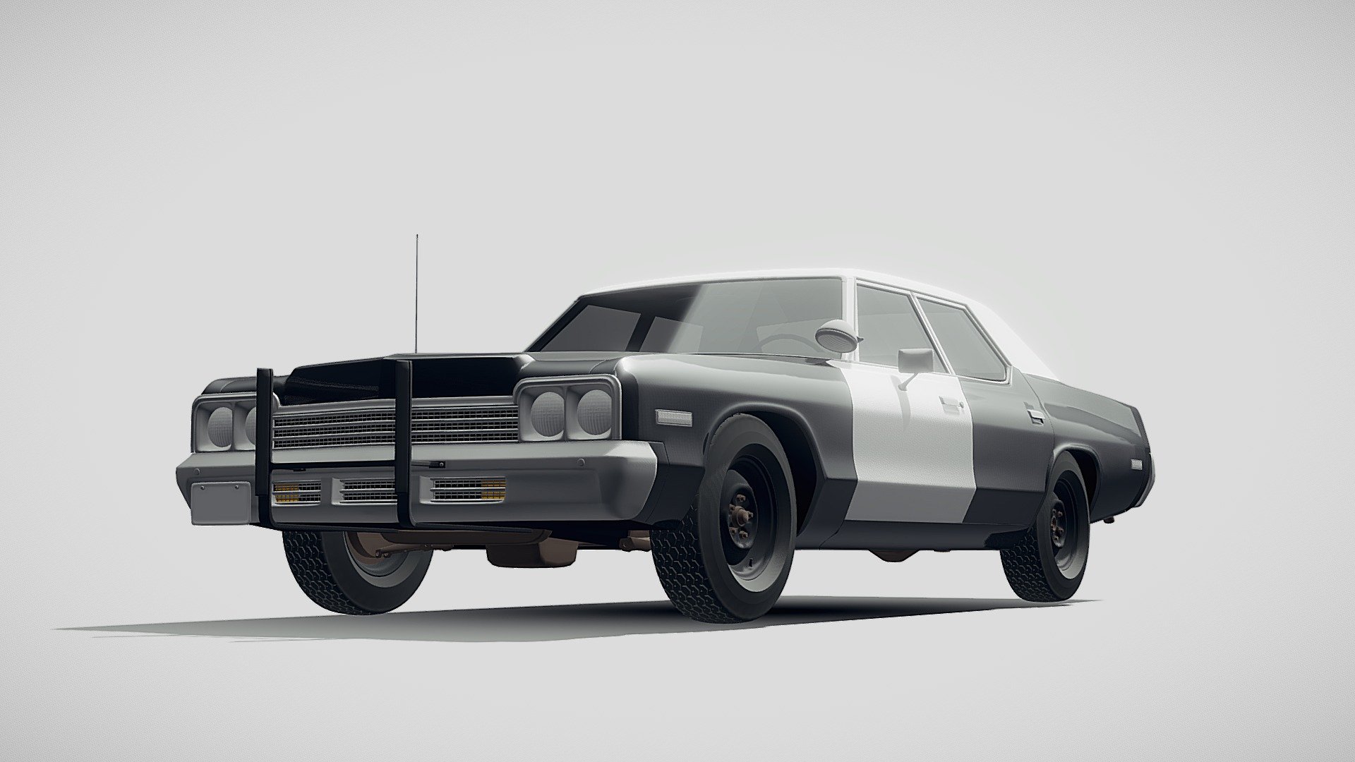 Dodge Monaco 1974 Bluesmobile