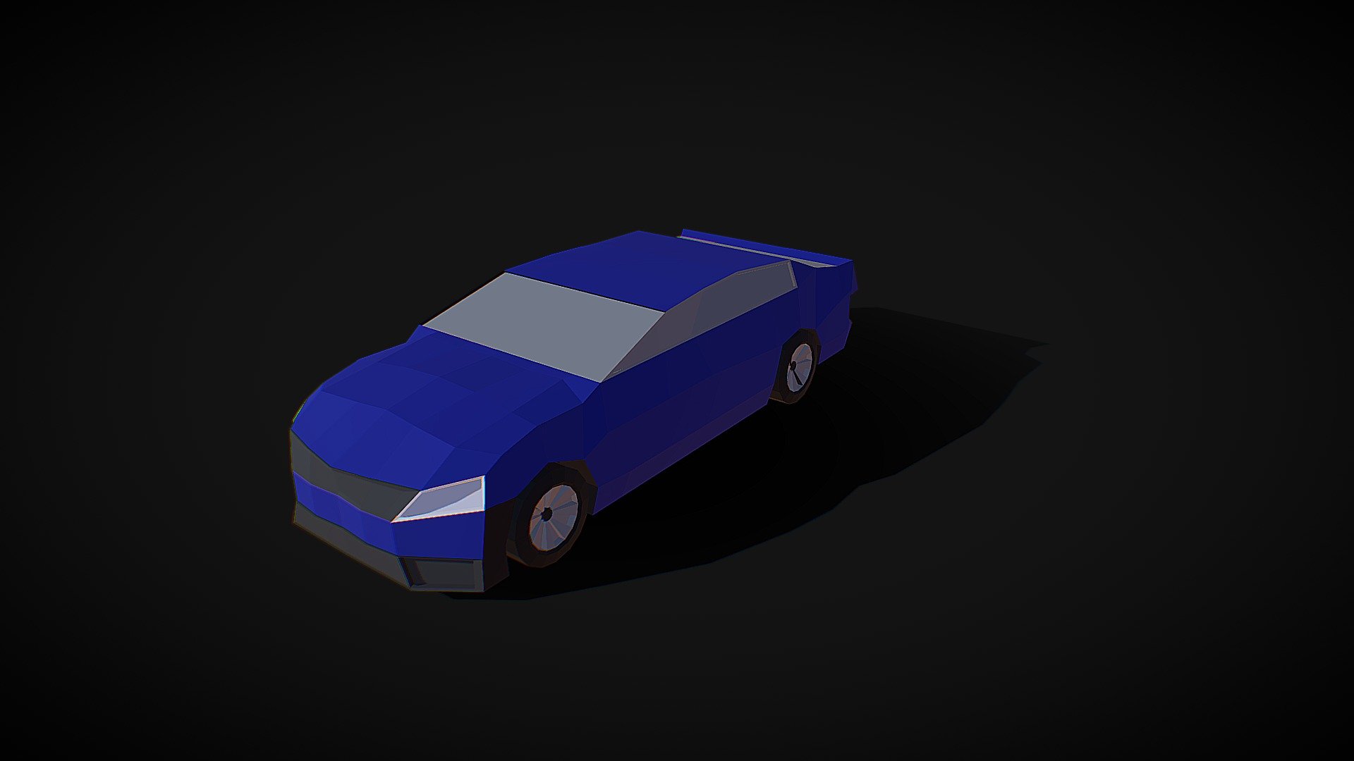 Lowpoly Sports Car