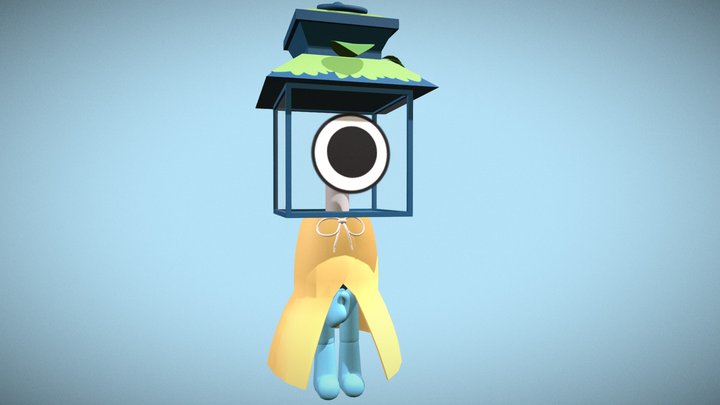 Dawn (Dandy's World OC) 3D Model