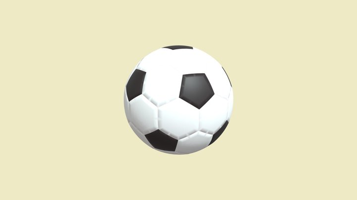 football 3D Model