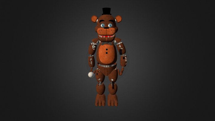 Old- Freddy 3D Model