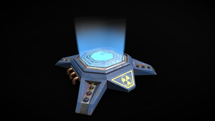 SM_Teleporter 3D Model