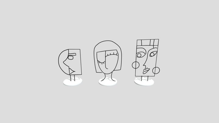 Face 3D Model