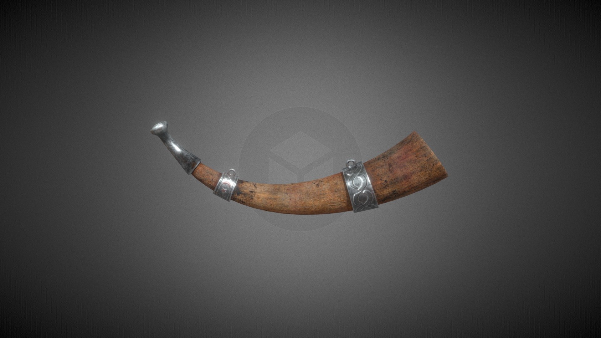 LowPoly War Horn