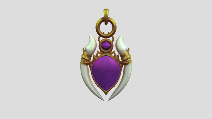 Purple Jewel 3D Model