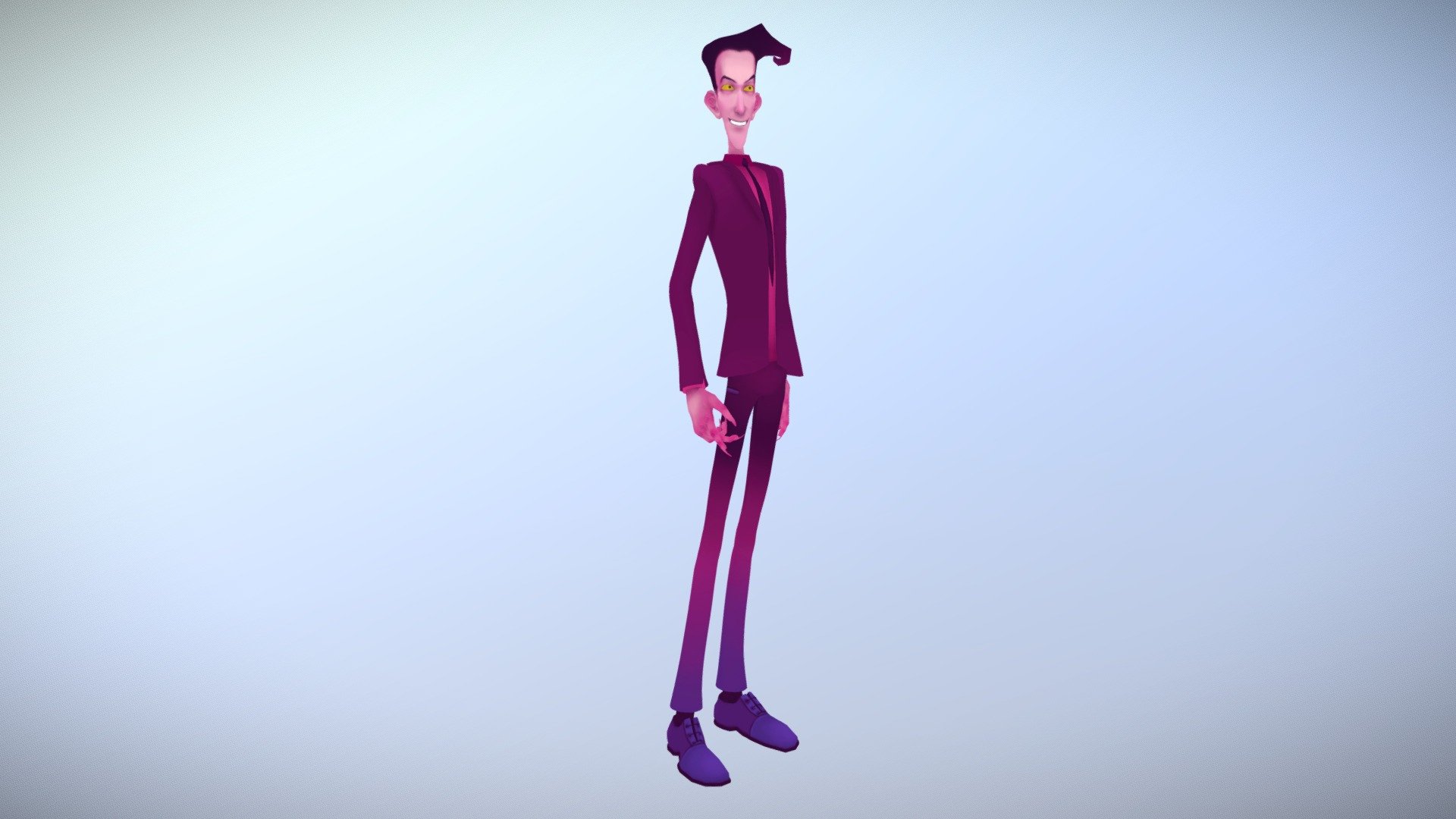 an Elegant Thief - color — Sketchfab embed 3D viewer