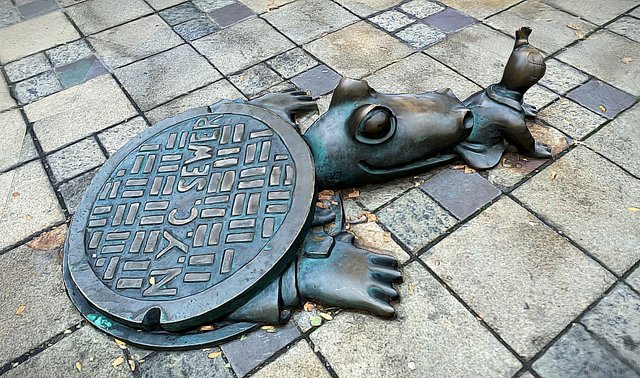 Crocodile manhole – Modelo 3D gratuito STL