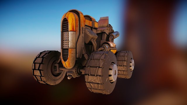 Traktor1 3D Model