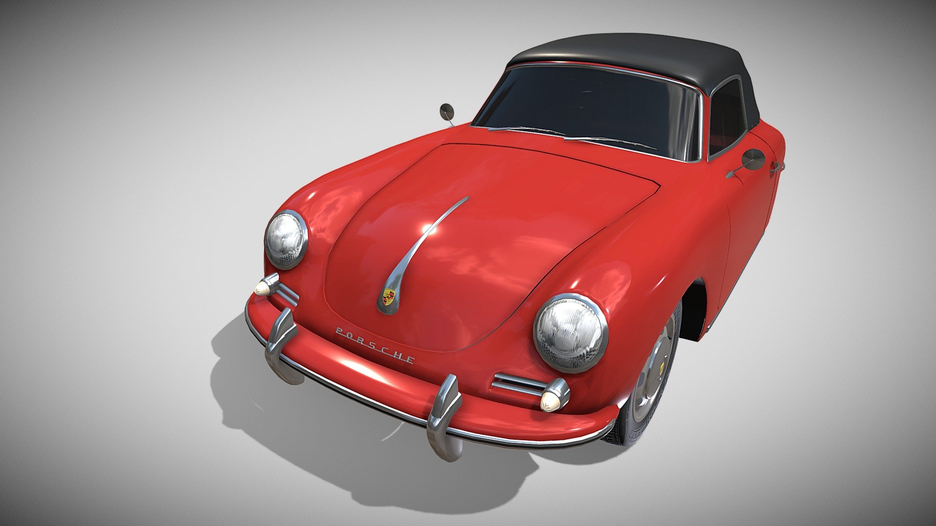 Porsche 356 Cabrio rev