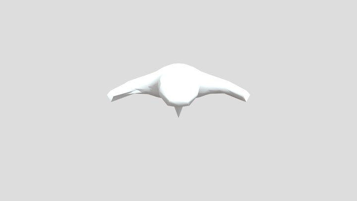Manta ray (kinda) 3D Model