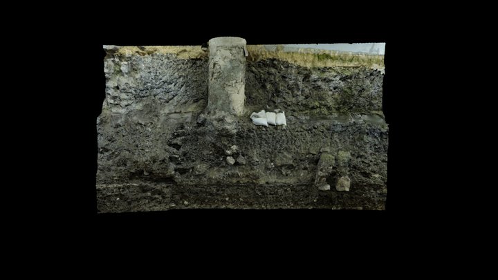 Kotel Wall 3D Model