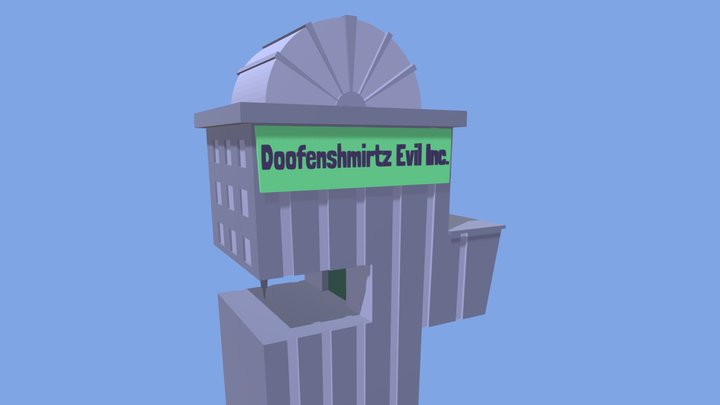 Doofenshmirtz Evil inc 3D Model