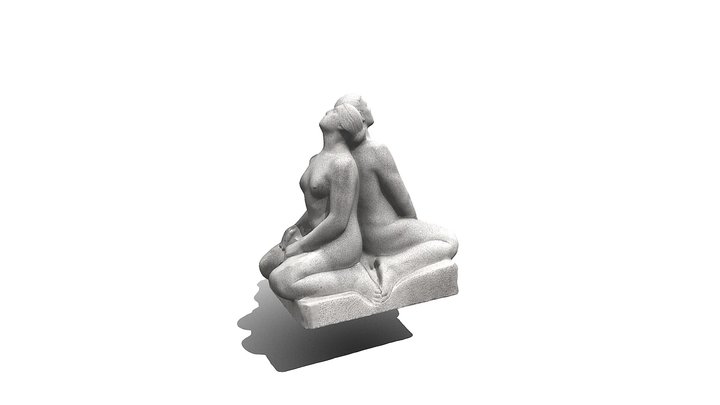 Sculp of love and trust 3D Model