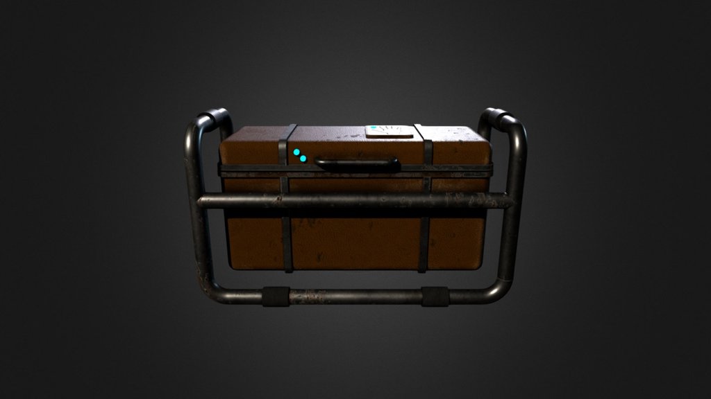 Sci Fi Treasure Chest 01 - 3D model by mehrrettig [0a5bf8c] - Sketchfab