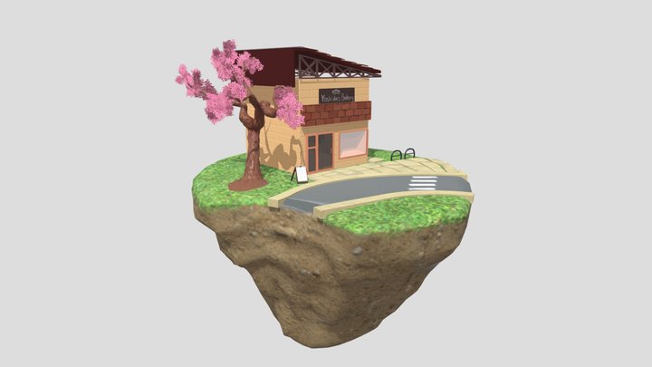 Bakery environment 3D Model