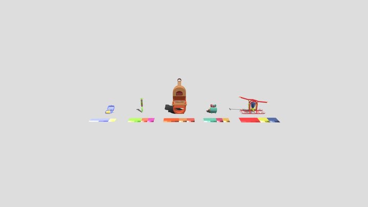 Кирилл_ДЗ Покраска 3D Model