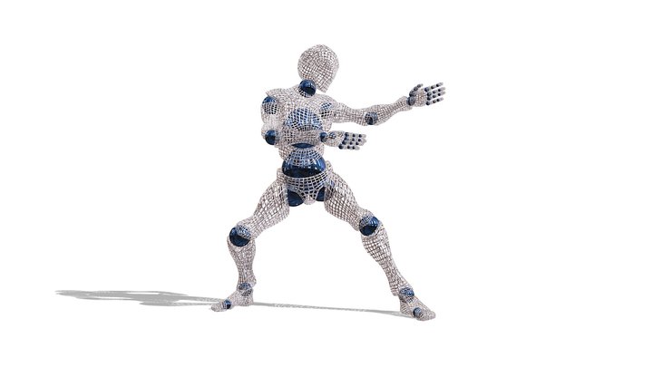 Martial Arts  [ Kata Pattern  ] 3D Model