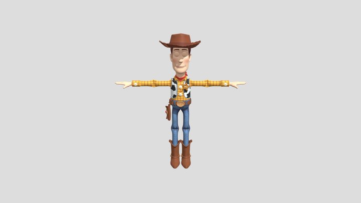 Woody Toy Story V2 (KH3) – Gratis 3D-model STL