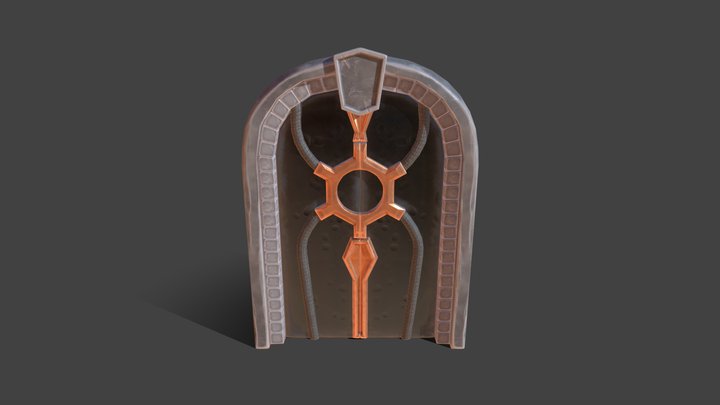 Hell Gear - Door 3D Model
