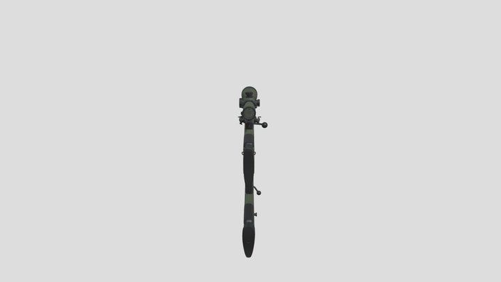 Sniper AWPer Hand plasticbruv conversion kit 3D Model
