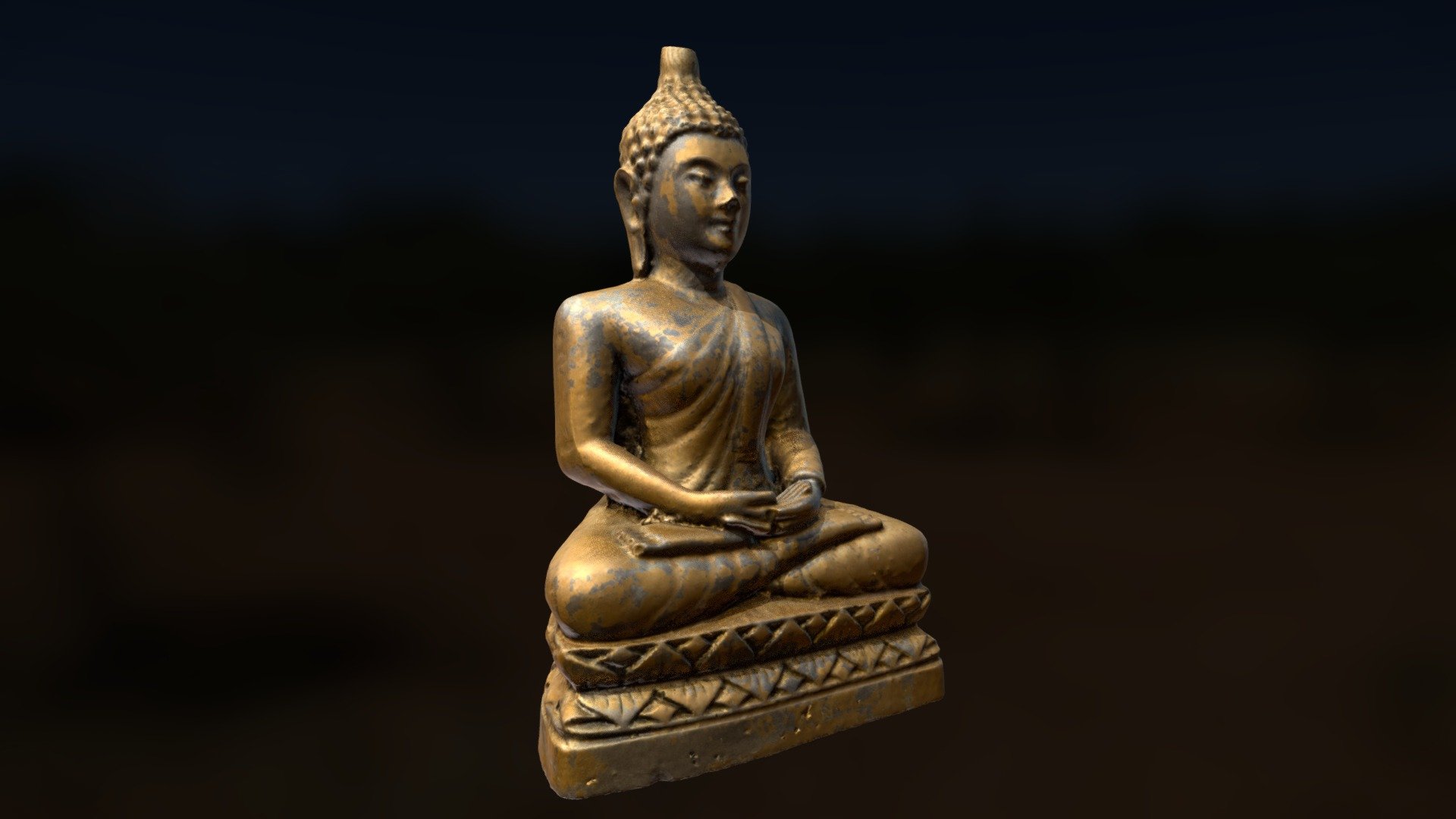 Buddha Statue - Download Free 3D Model By Mathias (@lauwersmathias ...