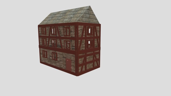 Casa medievale 3D Model