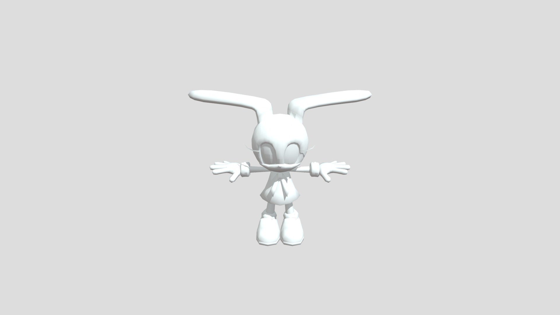 Mobile - Sonic Runners - Cream The Rabbit - Download Free 3D model by ...