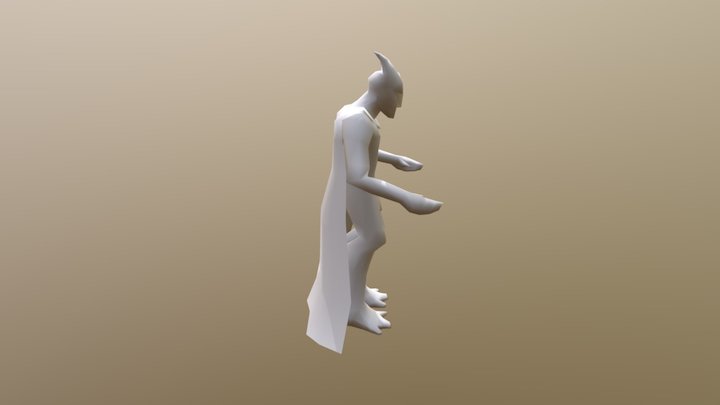 Demonic Character 3D Model