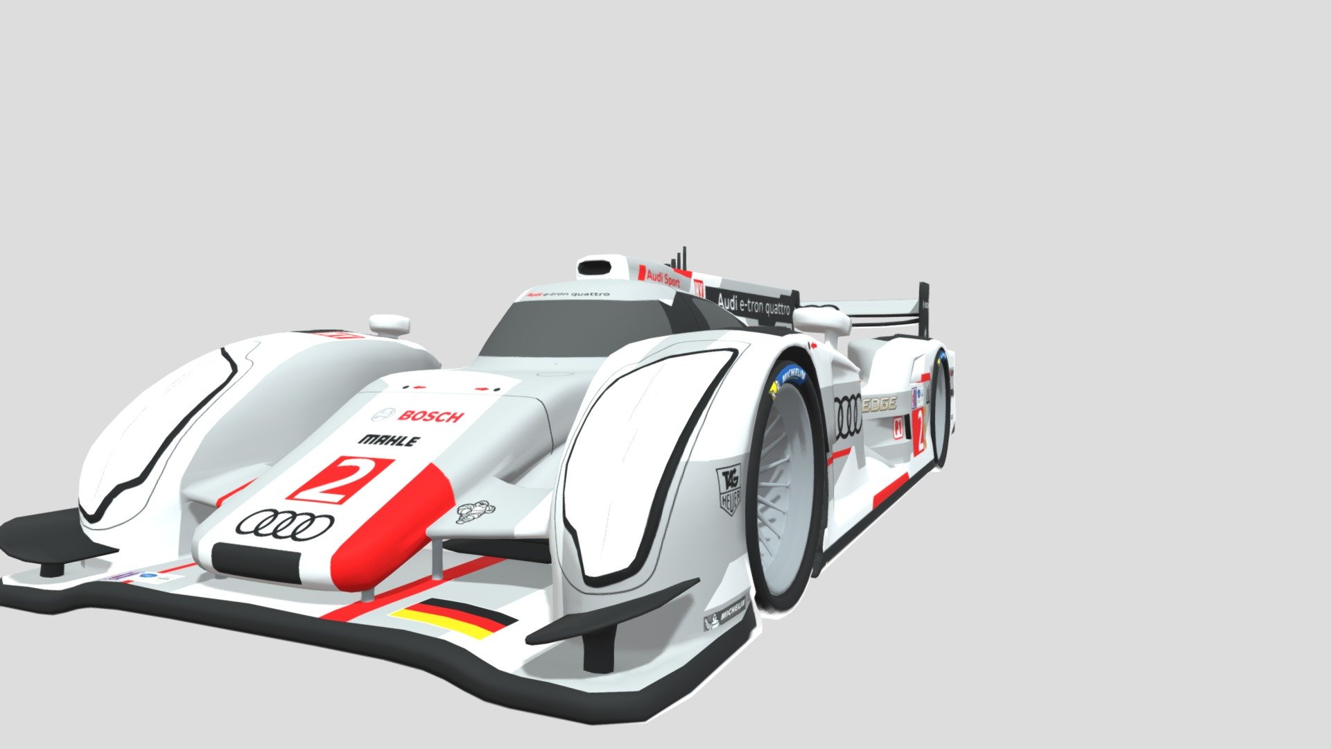 Audi R18 Download Free 3d Model By Sxi Sai [0a61fef] Sketchfab