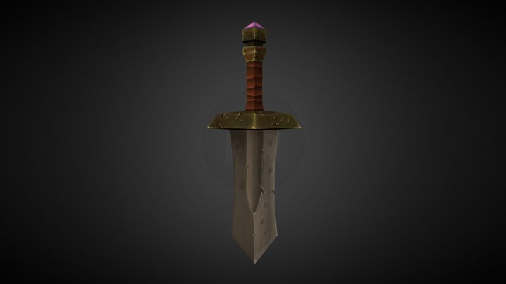 Practice Sword 3D Model