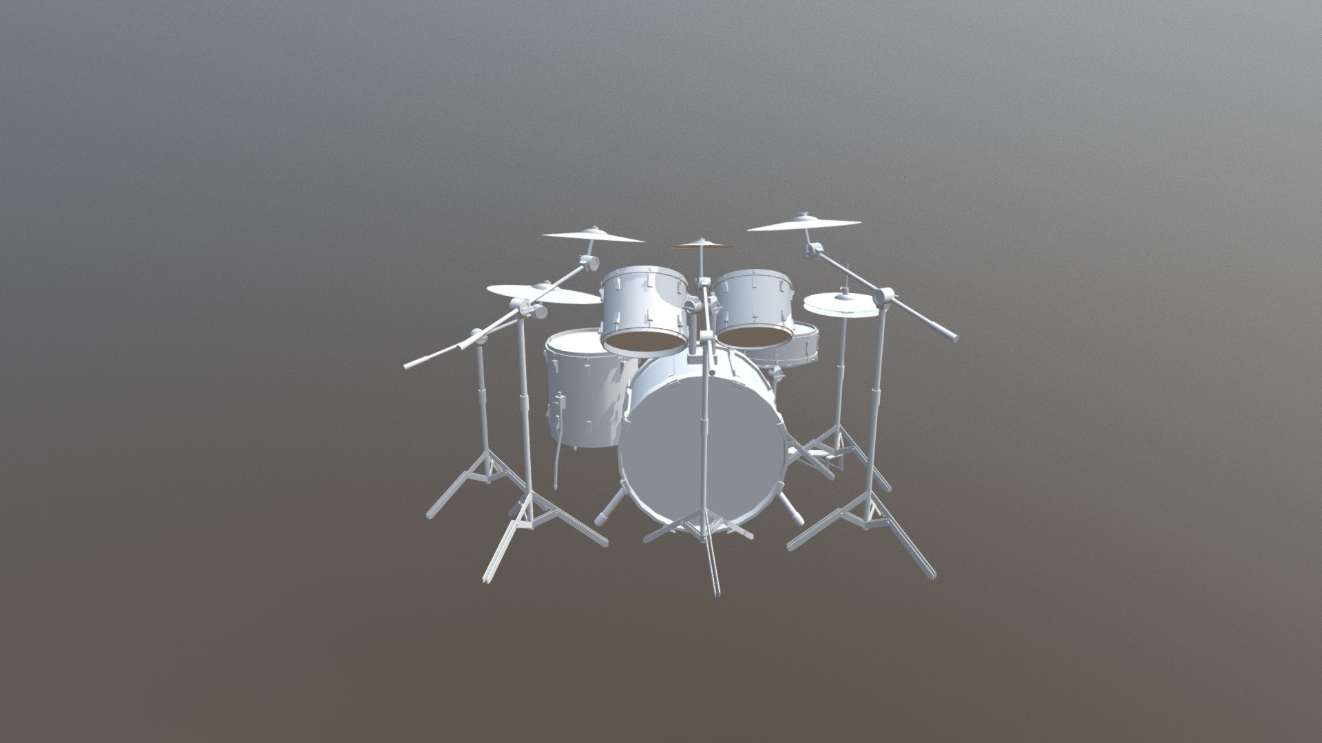 Drum Set - 3D model by yuqingguo [0a62971] - Sketchfab