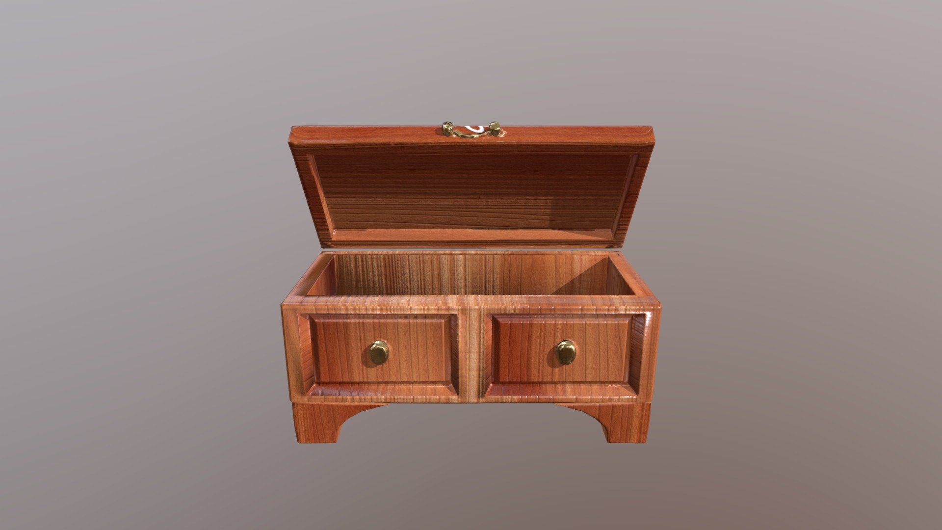Animal Crossing Antique Chest Download Free 3D model by stgiuggio