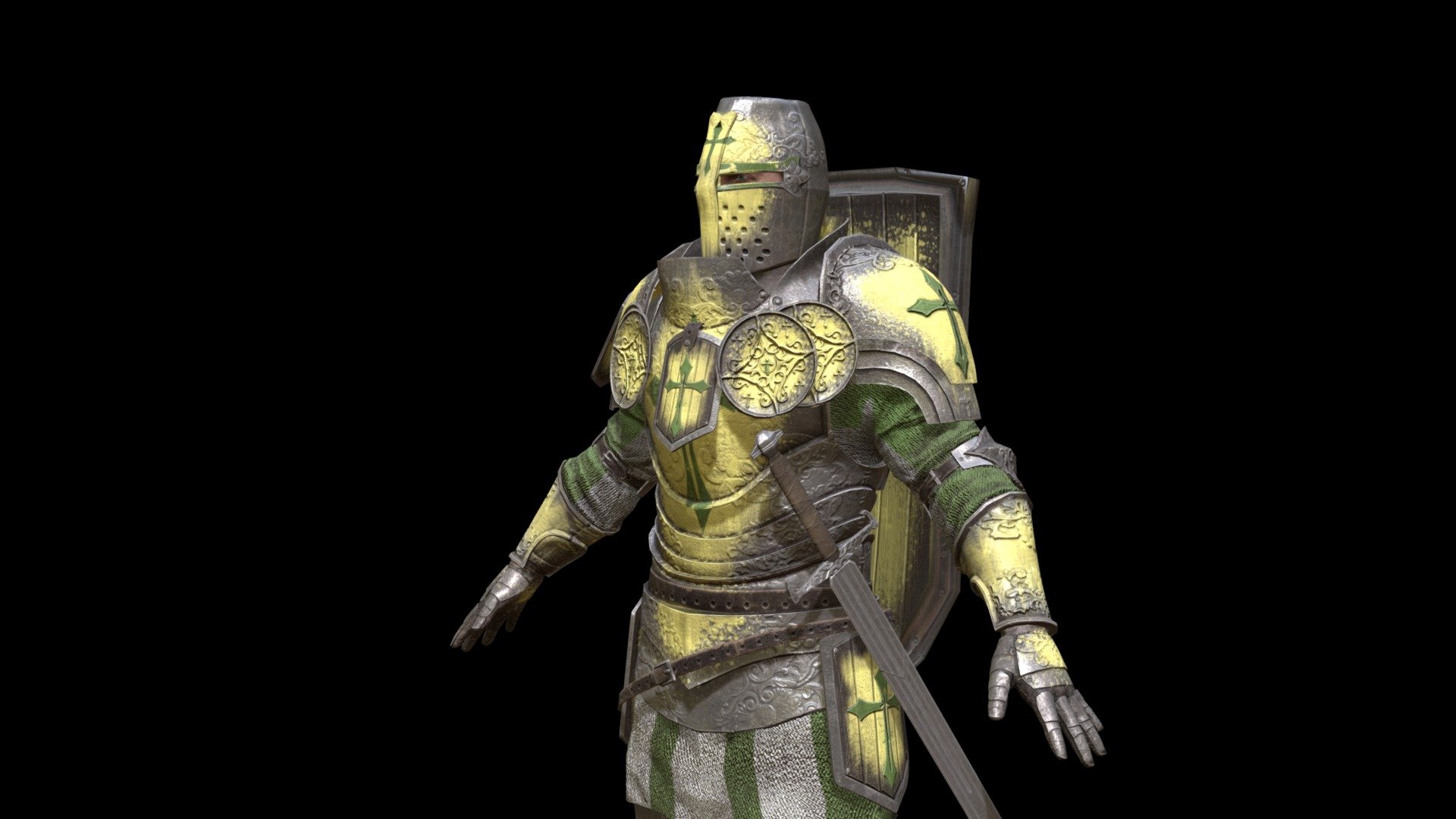 NPC Knight2 - Buy Royalty Free 3D model by dremorn [0a62f0d ...