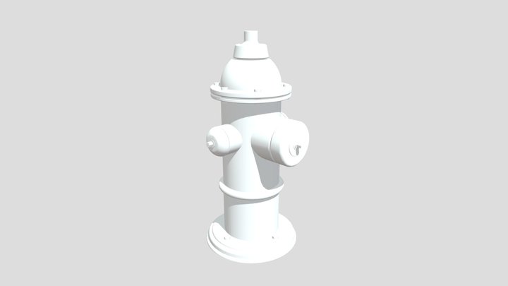 Fire Hydrant 3D Model