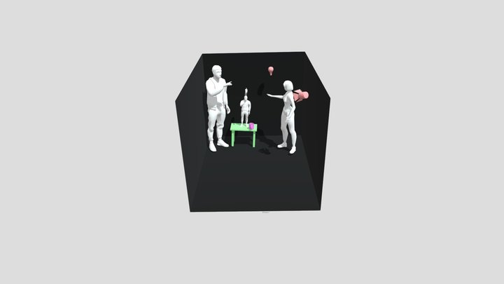 First ShapesXR test 3D Model